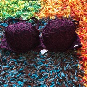 Burgundy Pink! Bra